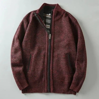 Hudson Knit Zip-Up Jacket