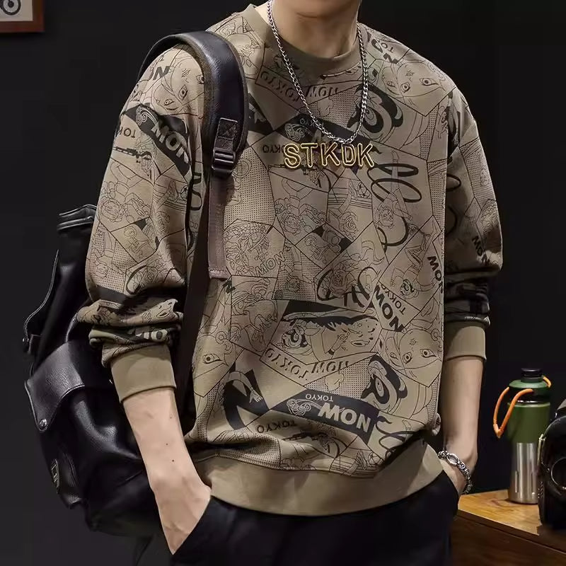 Manga Static Crewneck