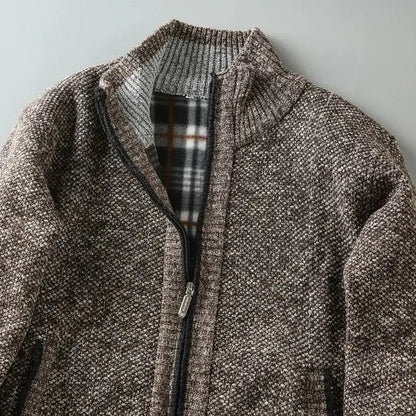 Hudson Knit Zip-Up Jacket
