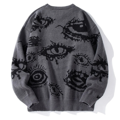 Eye Thread Knit Sweater