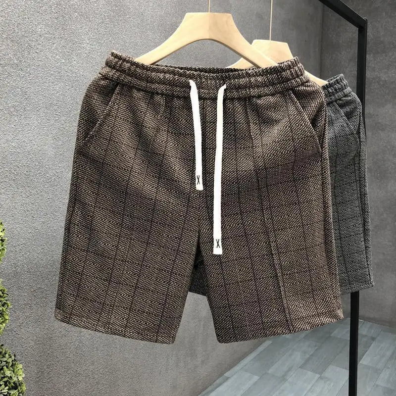 Landon Plaid Short