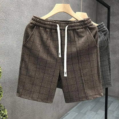 Landon Plaid Short
