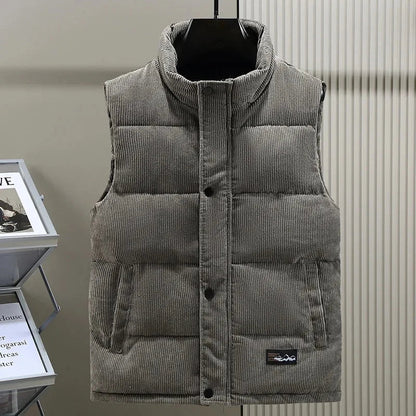 Highland Corduroy Puffer Vest