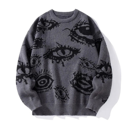 Eye Thread Knit Sweater