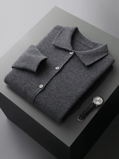 Prestige Merino Wool Cardigan