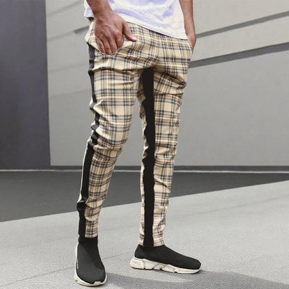 Stratford Plaid Tapered Pant