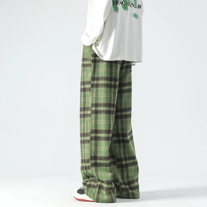 Graph Plaid Sweatpant