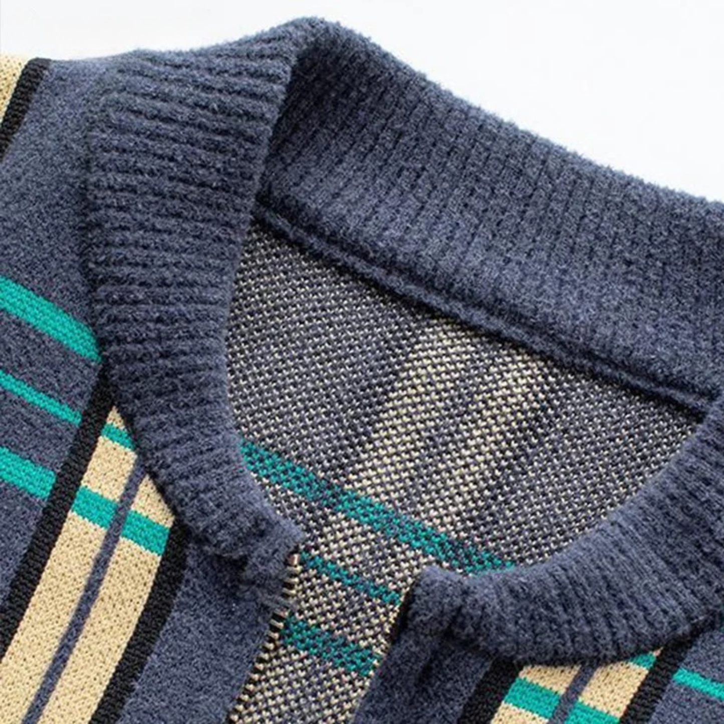 Stratford Plaid Knit Cardigan