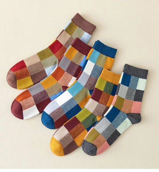 Color Theory Patchwork Sock Set