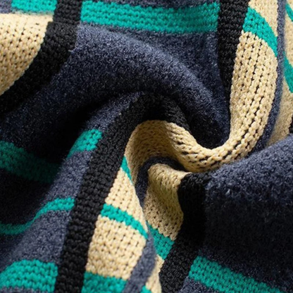 Stratford Plaid Knit Cardigan