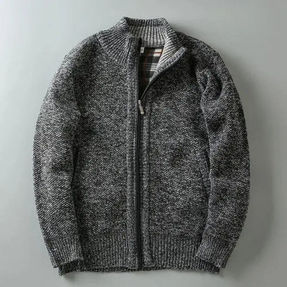 Hudson Knit Zip-Up Jacket