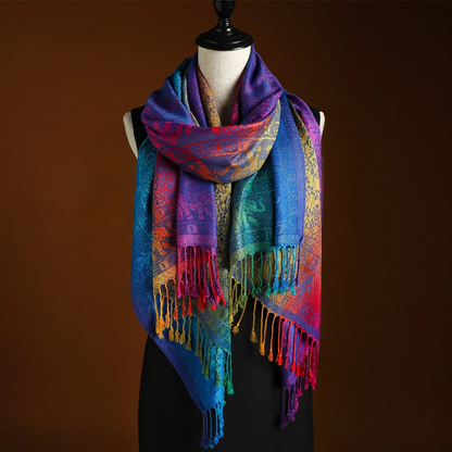 Hearthloom Fringe Shawl