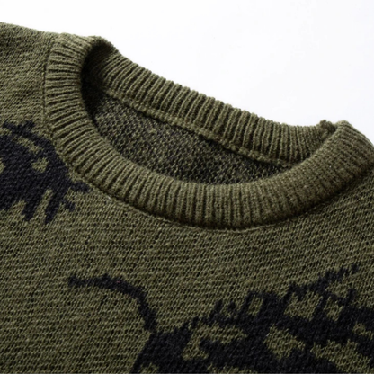 Eye Thread Knit Sweater