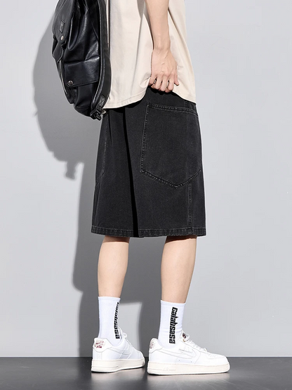 Offset Denim Short