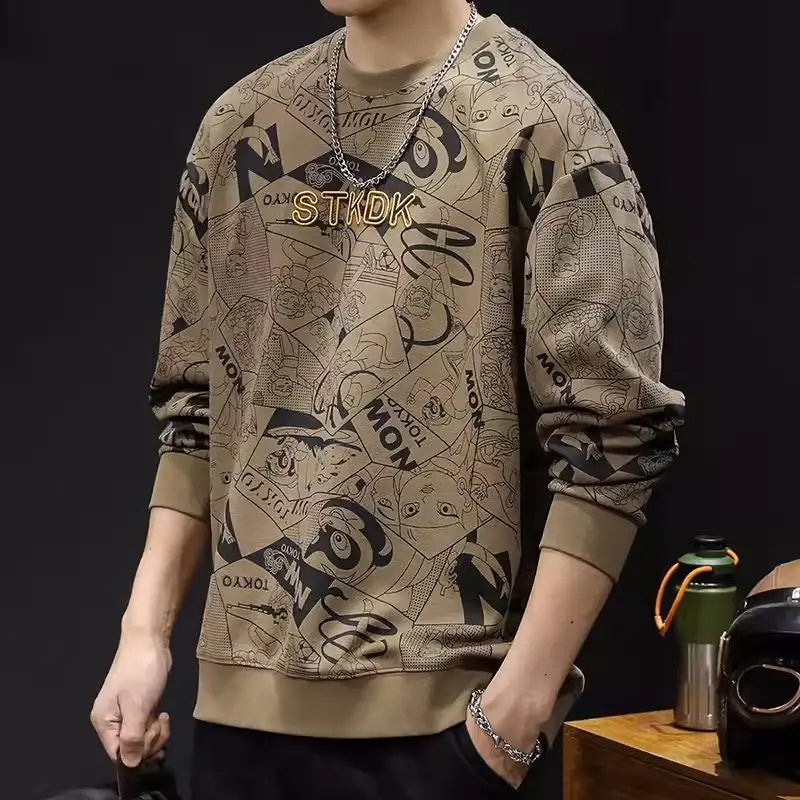 Manga Static Crewneck