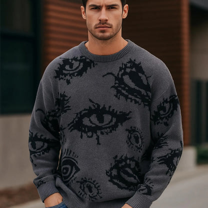Eye Thread Knit Sweater