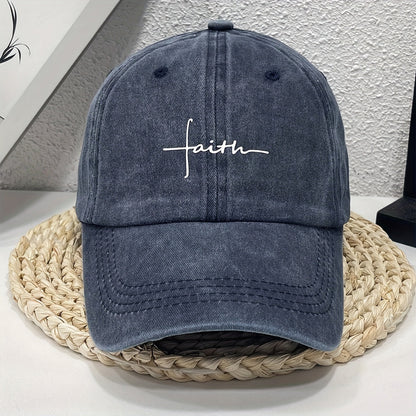 Faith Washed Cap