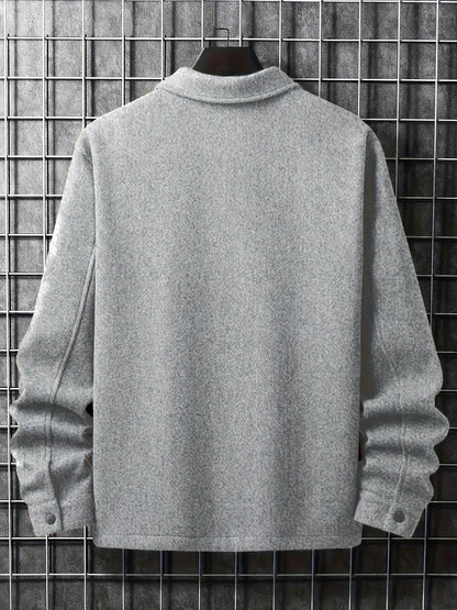 Montel Wool Snap Jacket