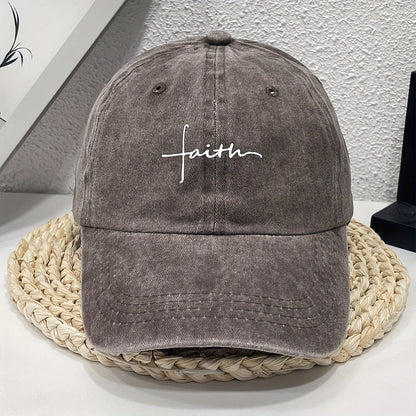 Faith Washed Cap